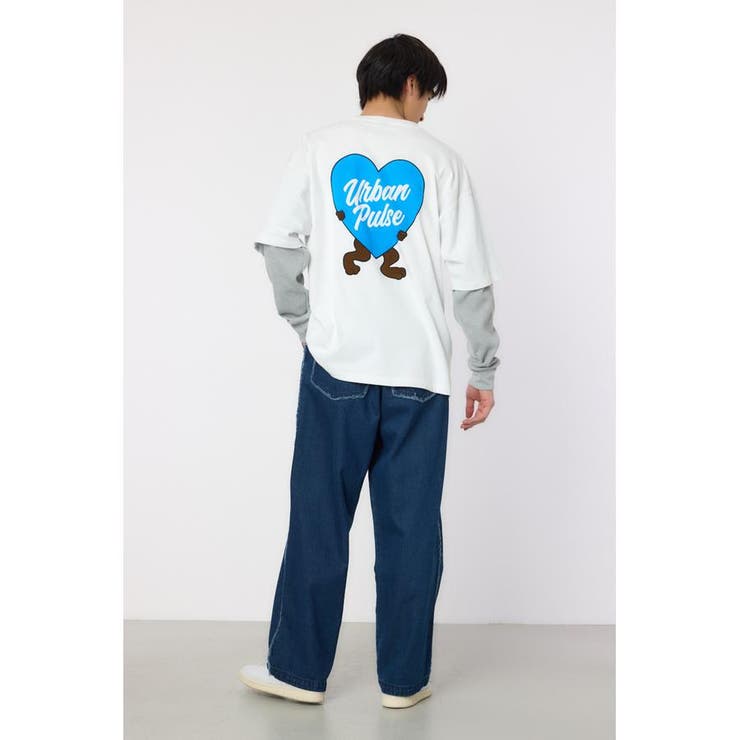 ハートパネルレイヤードロングスリーブTシャツ | RODEO CROWNS WIDE BOWL | 詳細画像7 