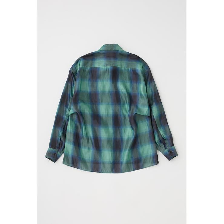 MIX CHECK ルーズシャツ | MOUSSY OUTLET | 詳細画像7 