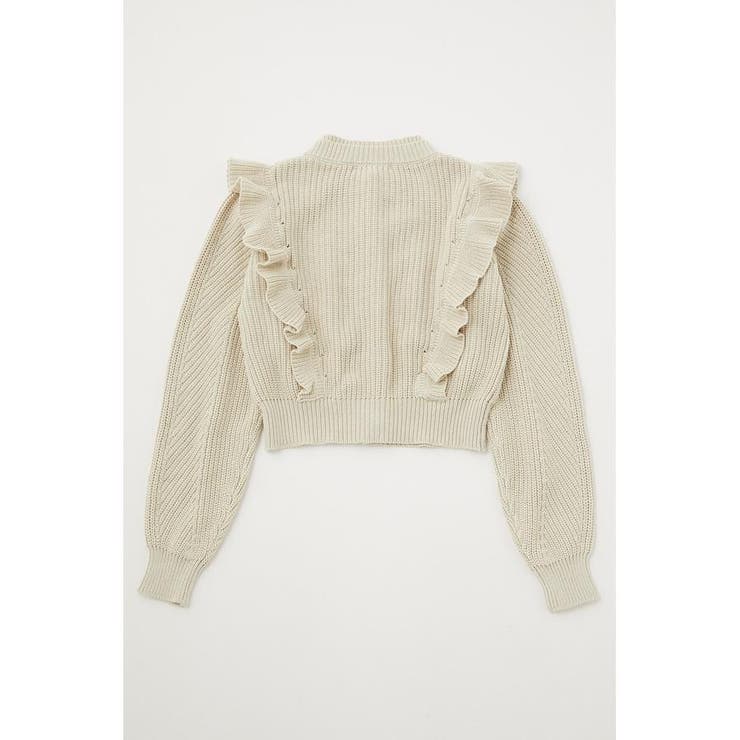 FRILL CABLE カーディガン[品番：BJLW0024837]｜MOUSSY OUTLET