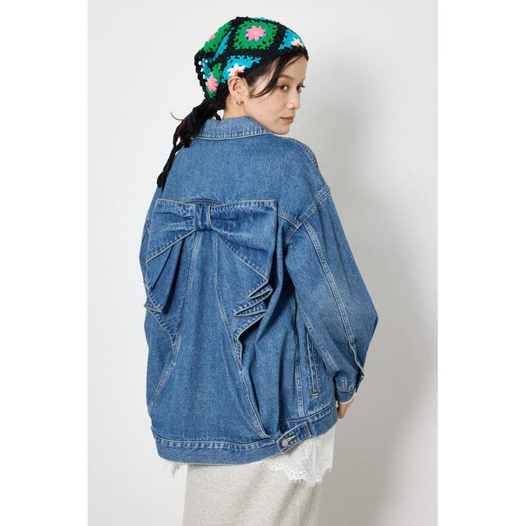 BLU | ビッグリボンデニムジャケット | RODEO CROWNS WIDE BOWL