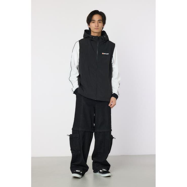 ドロストフーデッドベスト | RODEO CROWNS WIDE BOWL | 詳細画像5 