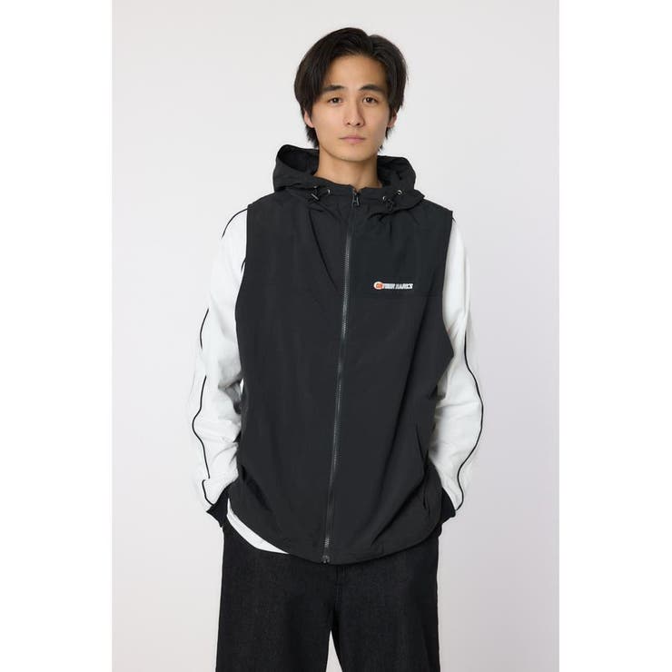 ドロストフーデッドベスト | RODEO CROWNS WIDE BOWL | 詳細画像2 