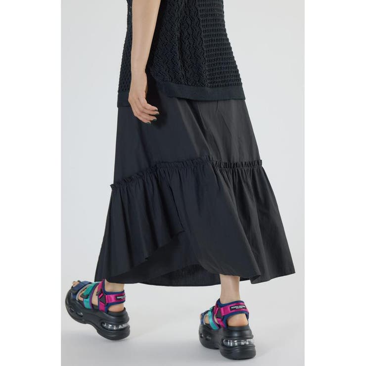 アシンメトリーギャザースカート | RODEO CROWNS WIDE BOWL | 詳細画像18 