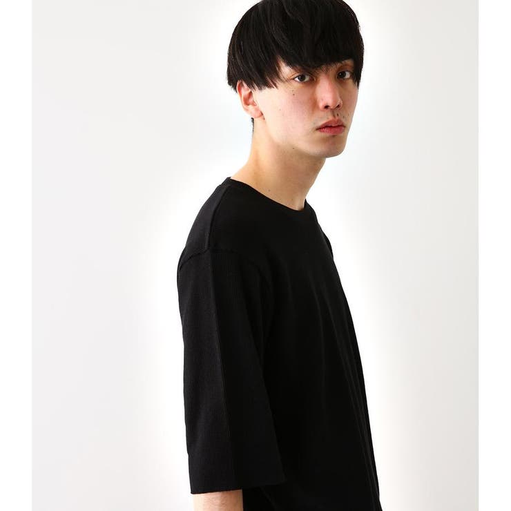 ワッフル 5分袖 Tシャツ[品番：BJLW0001543]｜RODEO CROWNS WIDE BOWL