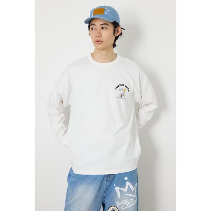 WHT | melting長袖Tシャツ | RODEO CROWNS WIDE BOWL