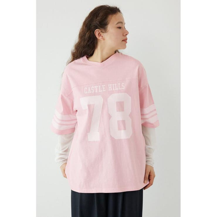 チュールレイヤードナンバートップス | RODEO CROWNS WIDE BOWL | 詳細画像14 