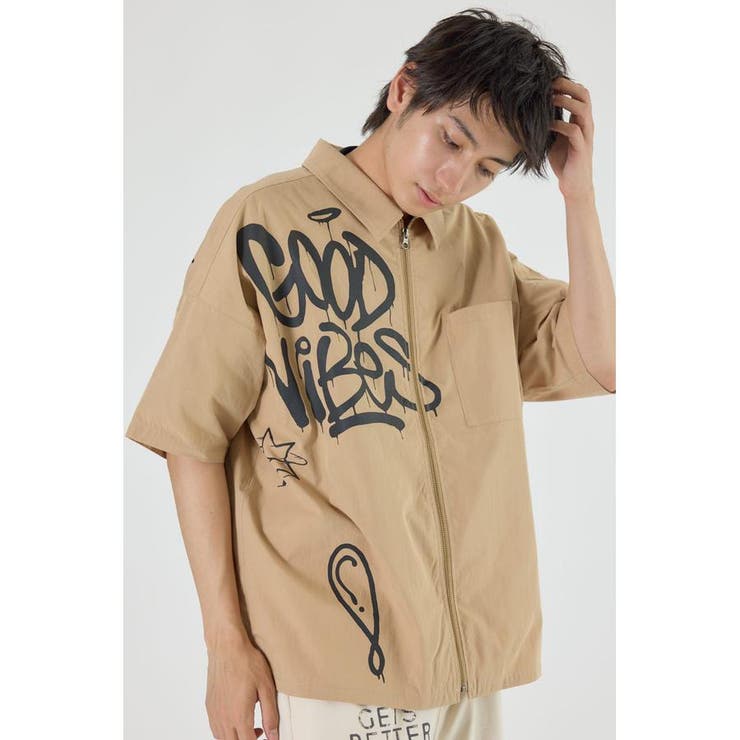 グラフィティーZIPシャツ | RODEO CROWNS WIDE BOWL | 詳細画像10 