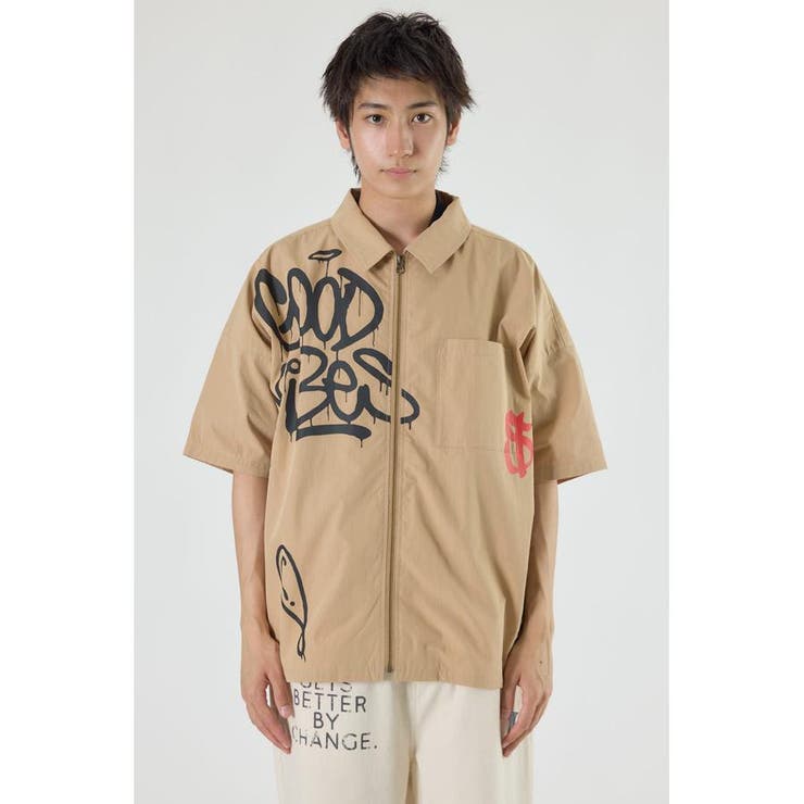 グラフィティーZIPシャツ | RODEO CROWNS WIDE BOWL | 詳細画像15 