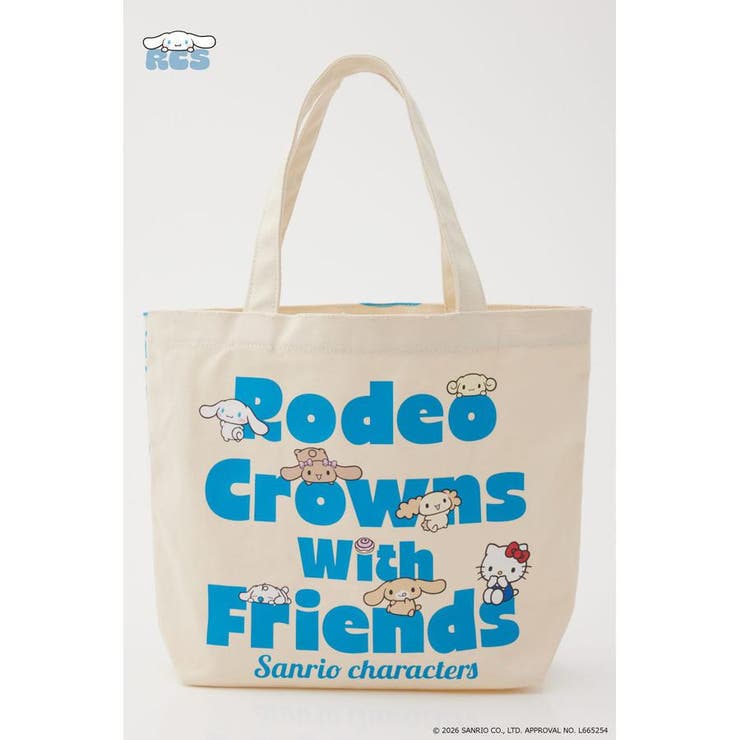 (サンリオキャラクターズ)トートバッグ | RODEO CROWNS WIDE BOWL | 詳細画像1 