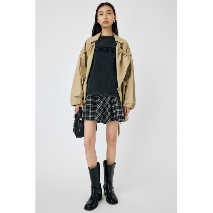 TARTAN ASSYMMETRY ミニスカート | MOUSSY OUTLET | 詳細画像2 