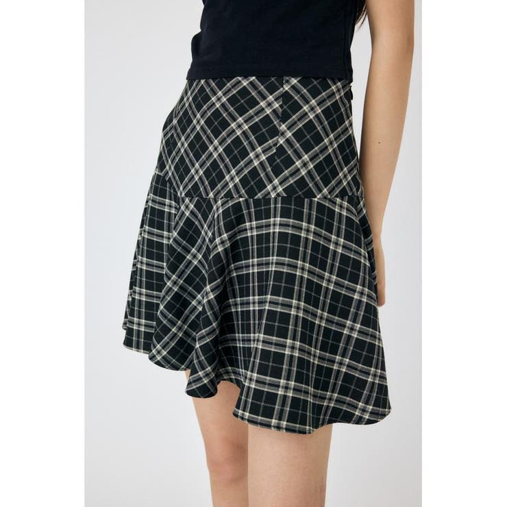 TARTAN ASSYMMETRY ミニスカート | MOUSSY OUTLET | 詳細画像5 
