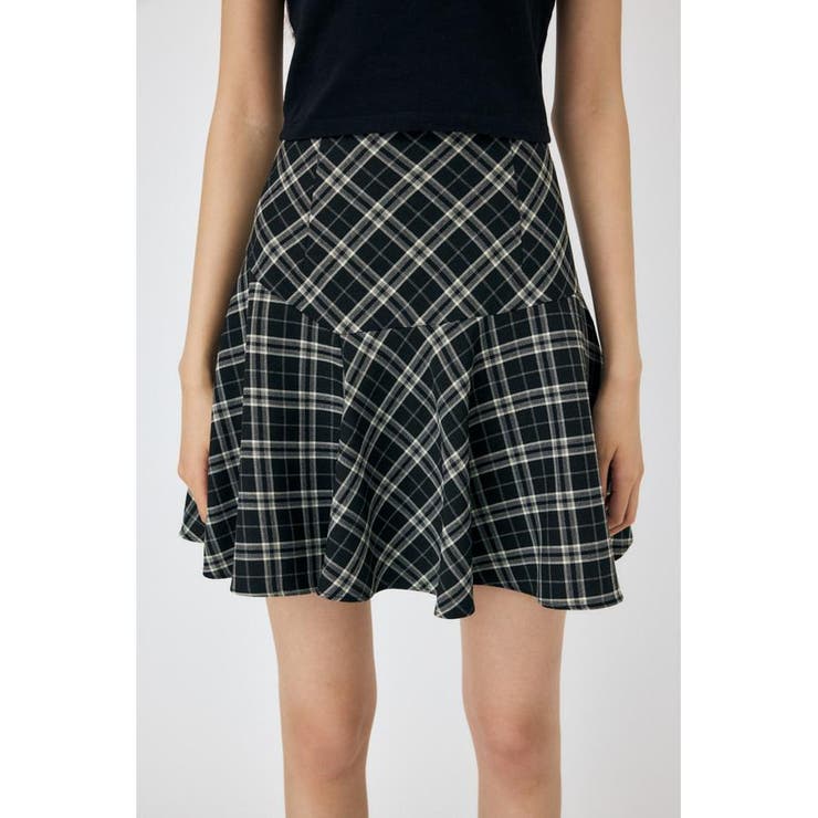 TARTAN ASSYMMETRY ミニスカート | MOUSSY OUTLET | 詳細画像6 