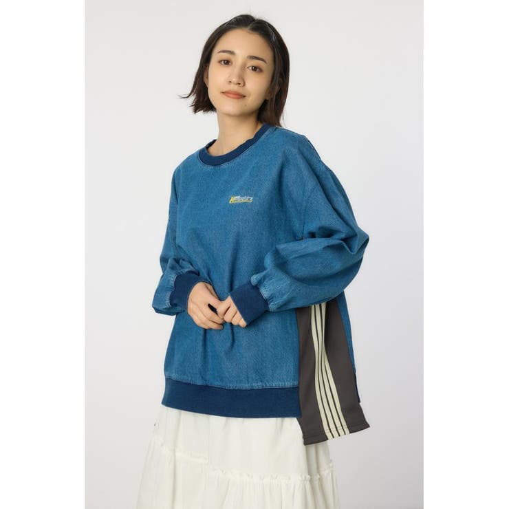 ラインドッキングデニムトップス | RODEO CROWNS WIDE BOWL | 詳細画像19 