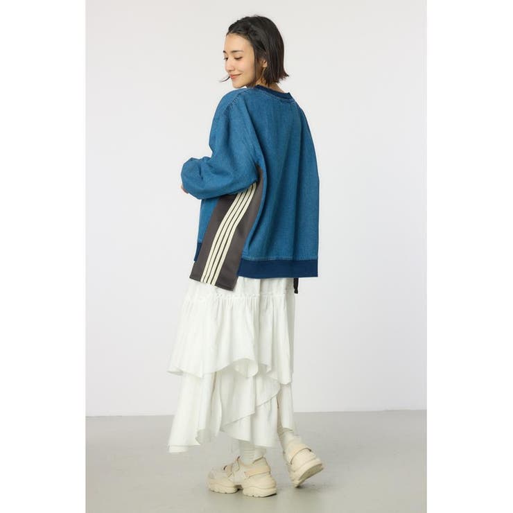 ラインドッキングデニムトップス | RODEO CROWNS WIDE BOWL | 詳細画像23 