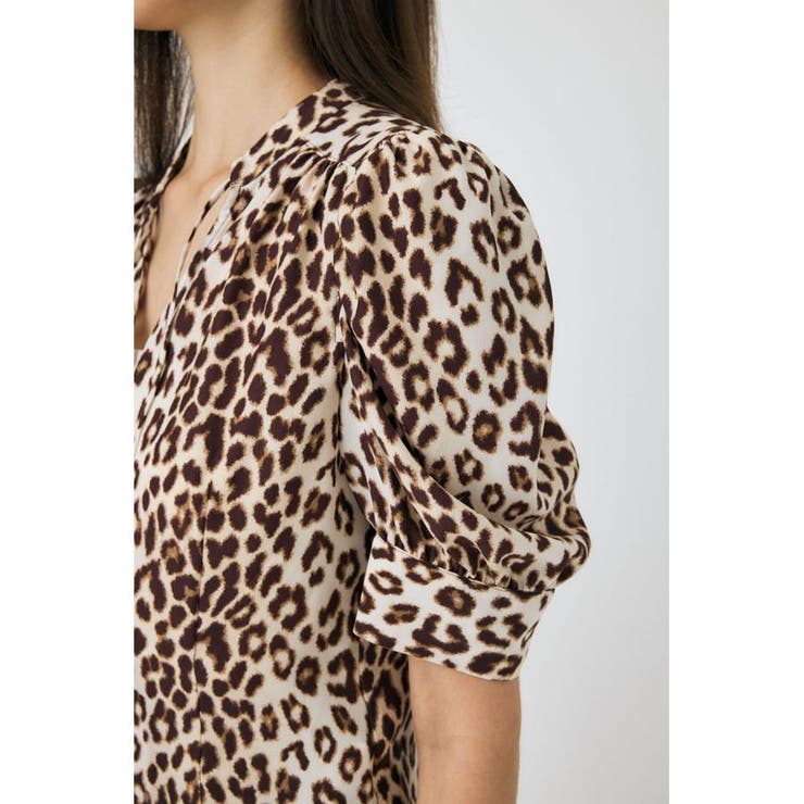 GATHERED SHOULDER ハーフスリーブブラウス | MOUSSY OUTLET | 詳細画像20 