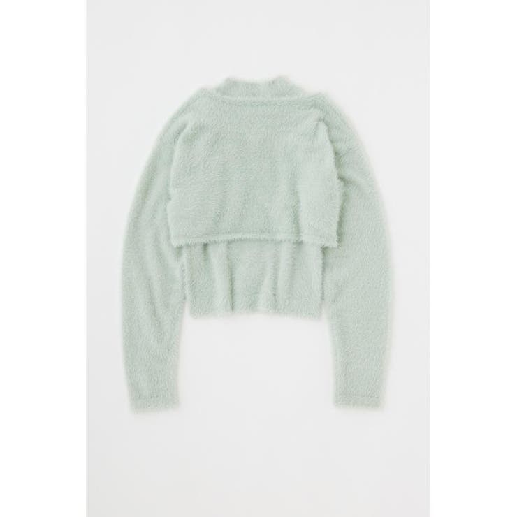 SHAGGY KNIT ボレロ＆タンク | MOUSSY OUTLET | 詳細画像16 