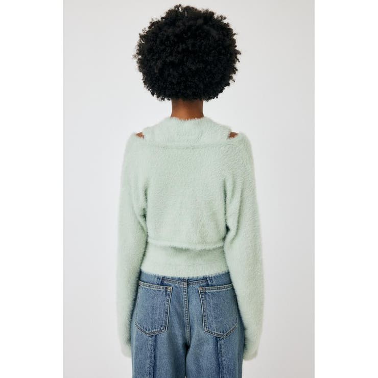 SHAGGY KNIT ボレロ＆タンク | MOUSSY OUTLET | 詳細画像6 