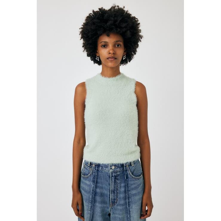 SHAGGY KNIT ボレロ＆タンク | MOUSSY OUTLET | 詳細画像7 