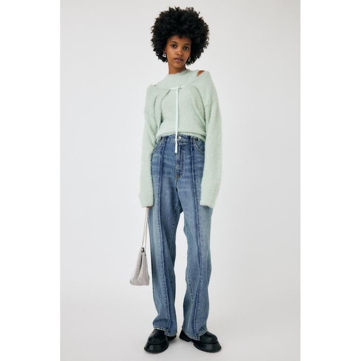 L/GRN1 | SHAGGY KNIT ボレロ＆タンク | MOUSSY OUTLET