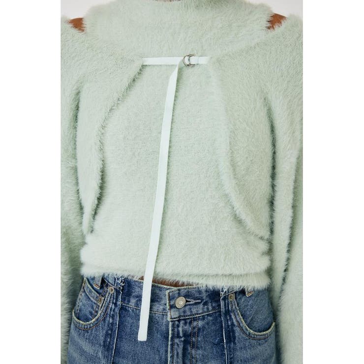 SHAGGY KNIT ボレロ＆タンク | MOUSSY OUTLET | 詳細画像11 