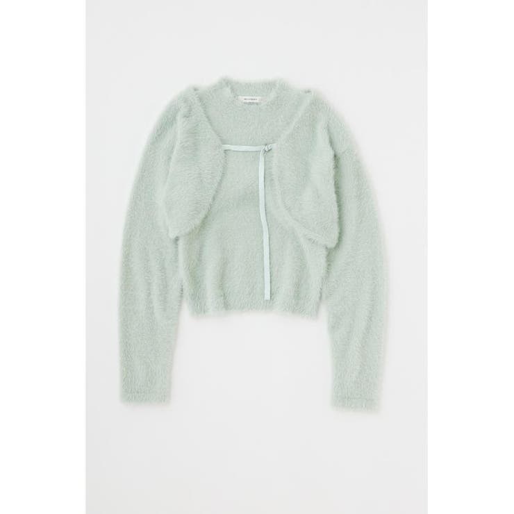 SHAGGY KNIT ボレロ＆タンク | MOUSSY OUTLET | 詳細画像15 