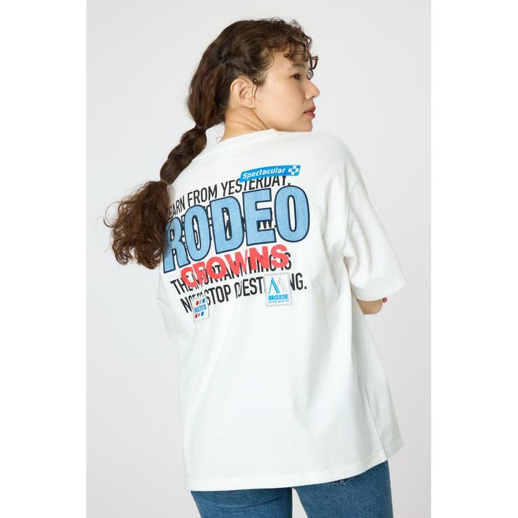 Overlap デニムアップリケTシャツ[品番：BJLW0030159]｜RODEO