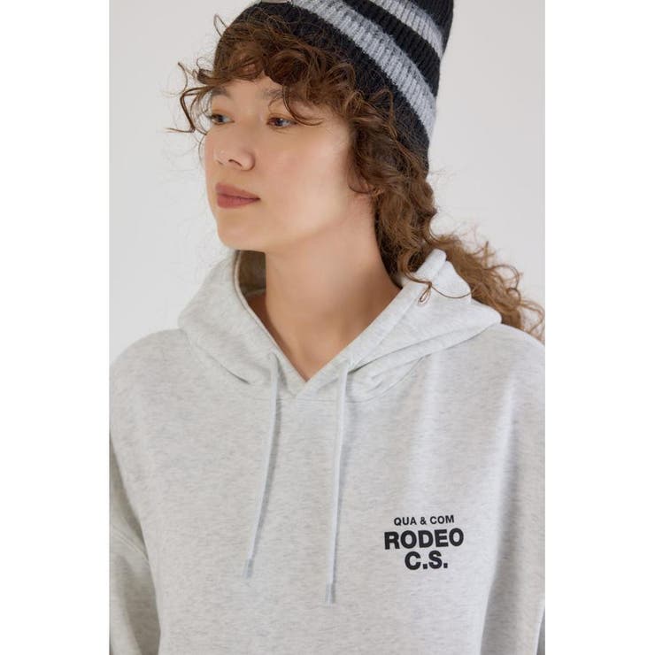 フェイクレザーパッチパーカーワンピース | RODEO CROWNS WIDE BOWL | 詳細画像23 