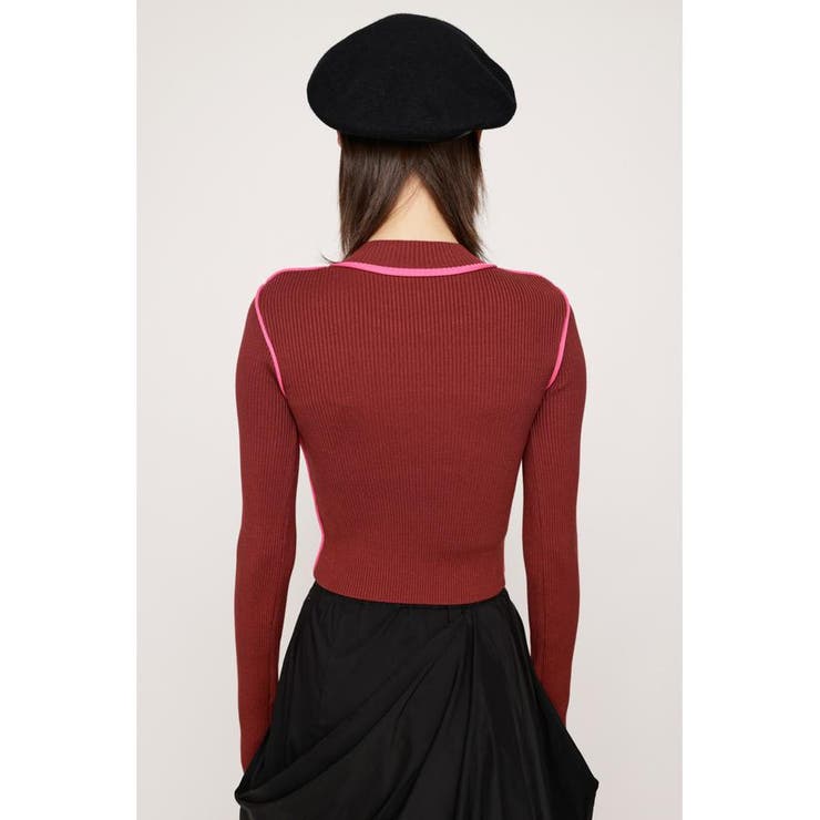 SEAM COLOR CROP RIB トップス | SLY OUTLET | 詳細画像5 