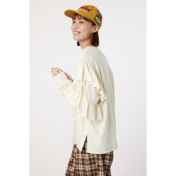 ステッチフリルトップス | RODEO CROWNS WIDE BOWL | 詳細画像2 