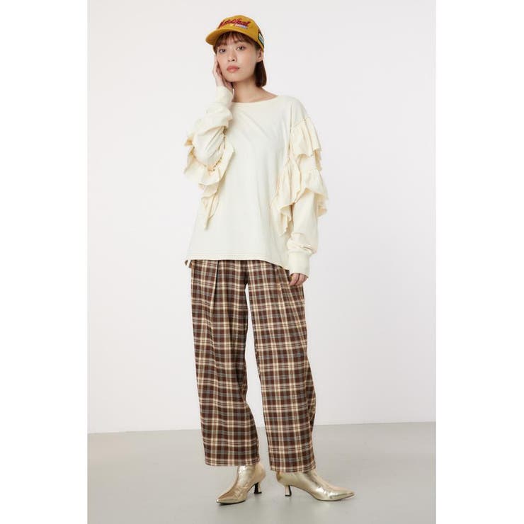 ステッチフリルトップス | RODEO CROWNS WIDE BOWL | 詳細画像4 