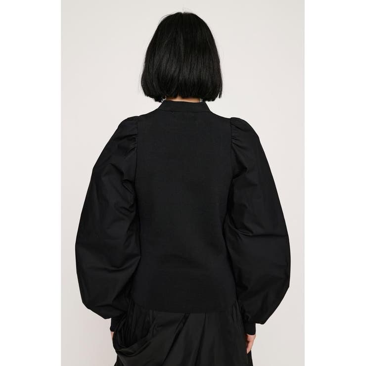 KNIT DOCKING トップス | SLY OUTLET | 詳細画像5 