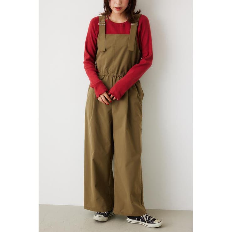 サイドカットシャーリングサロペットパンツ | RODEO CROWNS WIDE BOWL | 詳細画像6 