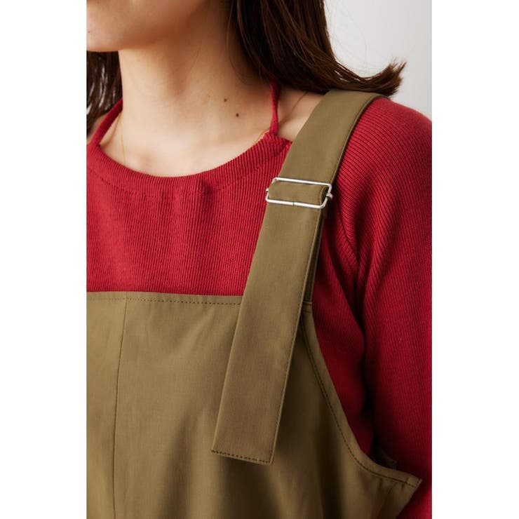 サイドカットシャーリングサロペットパンツ | RODEO CROWNS WIDE BOWL | 詳細画像10 