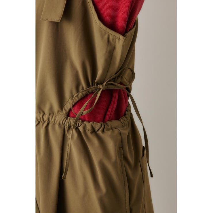 サイドカットシャーリングサロペットパンツ | RODEO CROWNS WIDE BOWL | 詳細画像11 