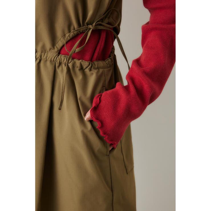 サイドカットシャーリングサロペットパンツ | RODEO CROWNS WIDE BOWL | 詳細画像12 