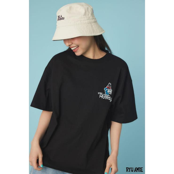 (Ryu Ambe)MOTIF刺繍Tシャツ | RODEO CROWNS WIDE BOWL | 詳細画像16 