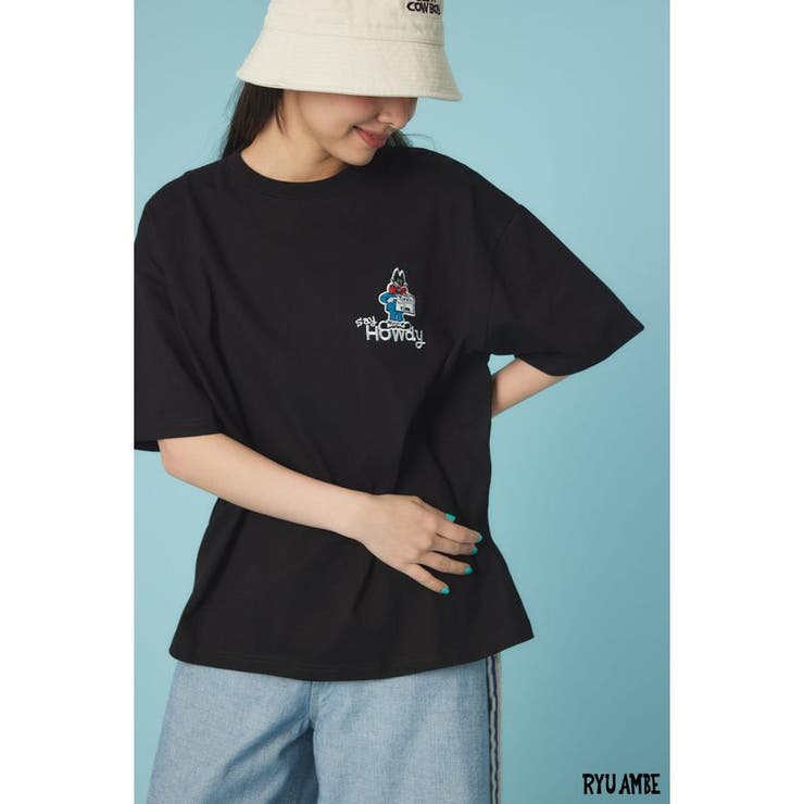 (Ryu Ambe)MOTIF刺繍Tシャツ | RODEO CROWNS WIDE BOWL | 詳細画像17 