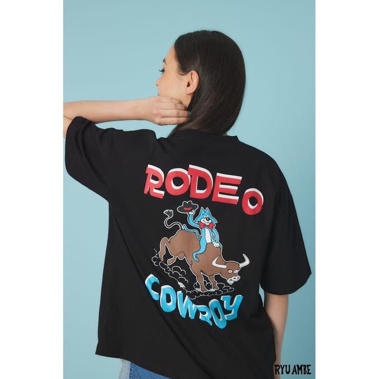 (Ryu Ambe)MOTIF刺繍Tシャツ | RODEO CROWNS WIDE BOWL | 詳細画像20 