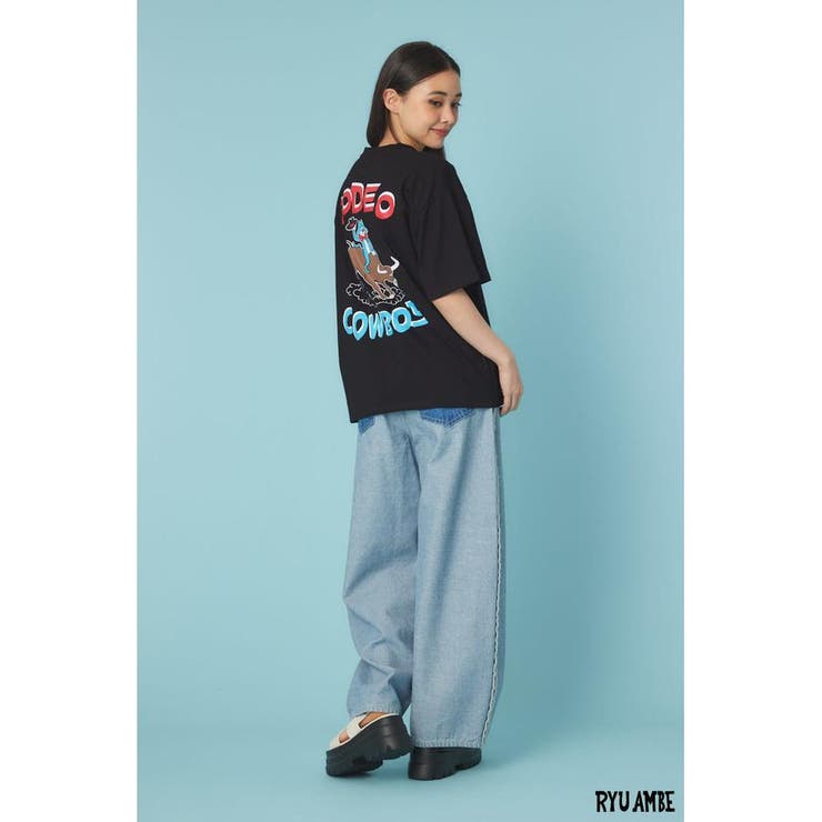 (Ryu Ambe)MOTIF刺繍Tシャツ | RODEO CROWNS WIDE BOWL | 詳細画像22 
