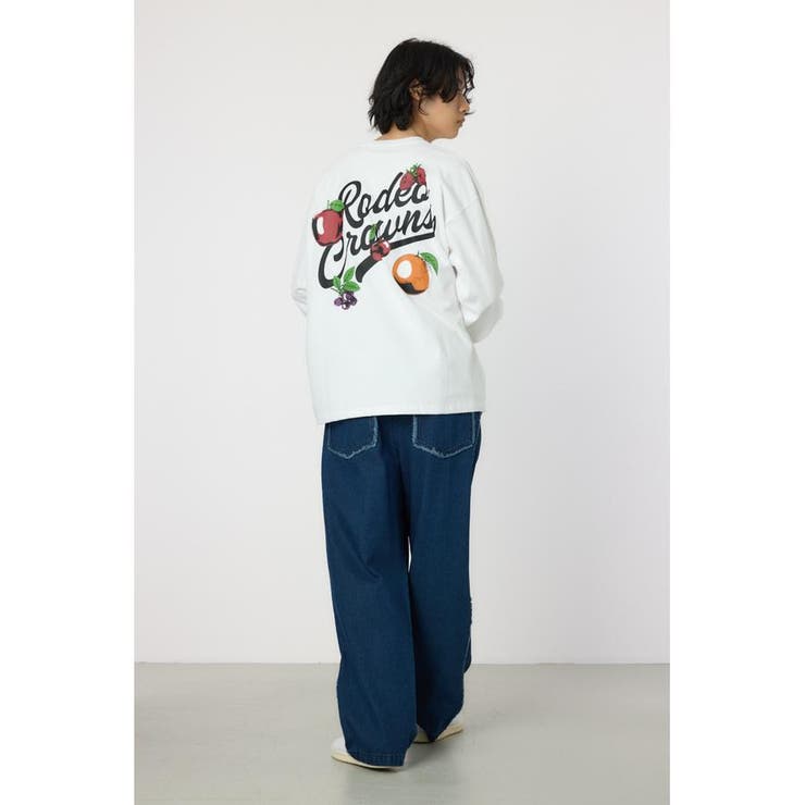 フルーツロゴロングスリーブTシャツ | RODEO CROWNS WIDE BOWL | 詳細画像8 
