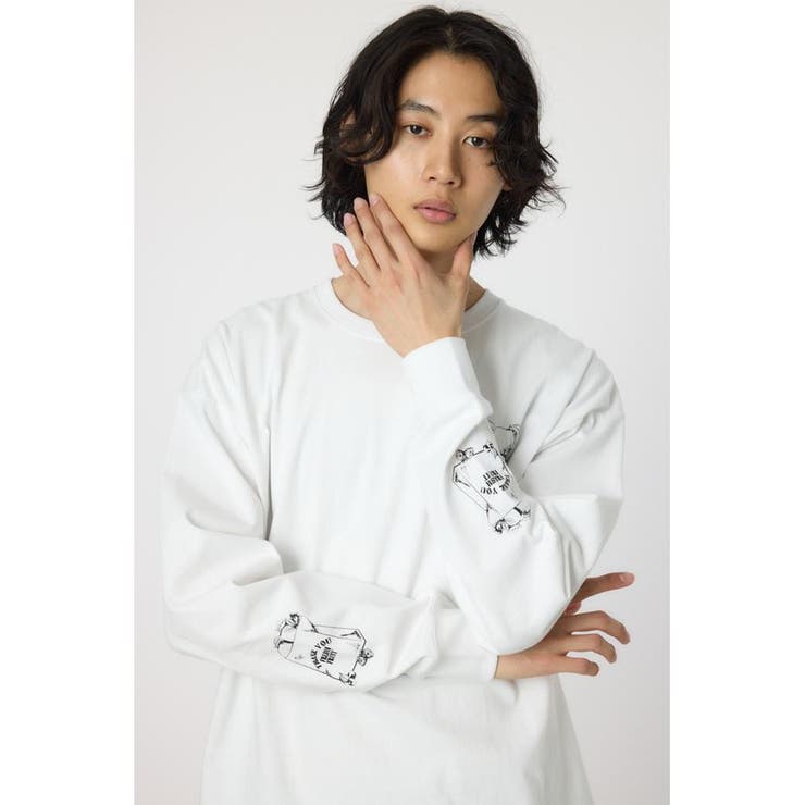 WHT | フルーツロゴロングスリーブTシャツ | RODEO CROWNS WIDE BOWL