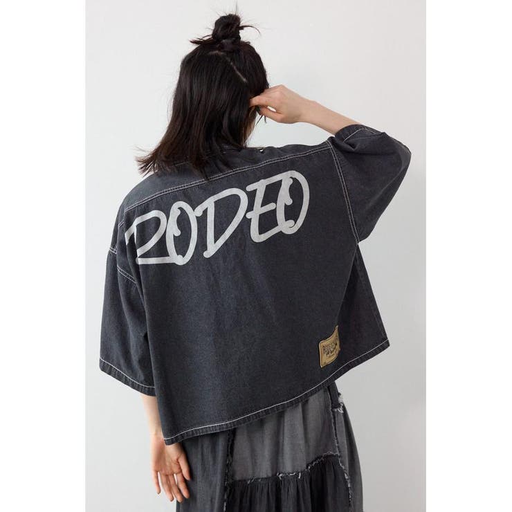 BLK | デニムワイドシャツ | RODEO CROWNS WIDE BOWL