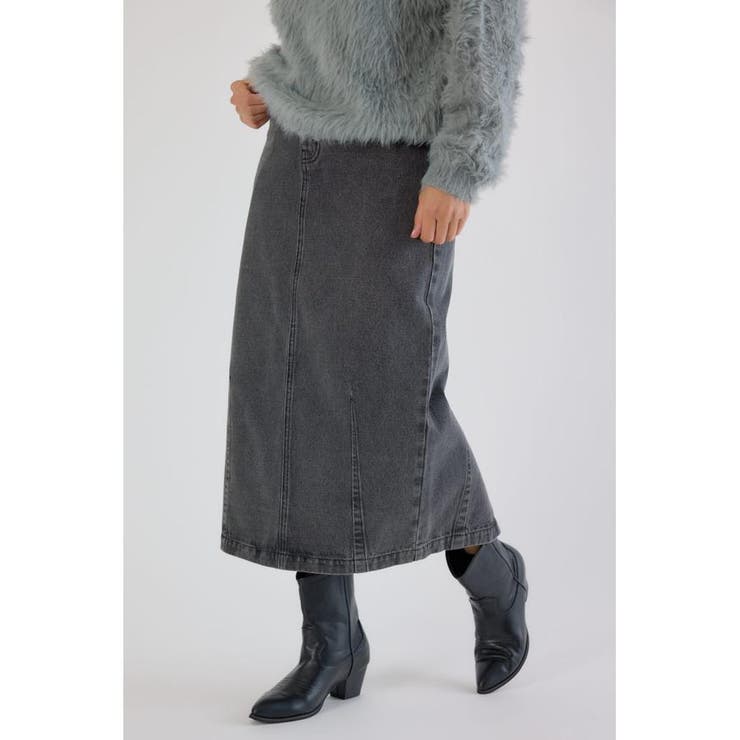 カーブデニムマキシスカート | RODEO CROWNS WIDE BOWL | 詳細画像1 