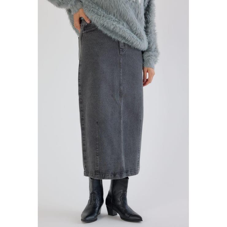 カーブデニムマキシスカート | RODEO CROWNS WIDE BOWL | 詳細画像2 