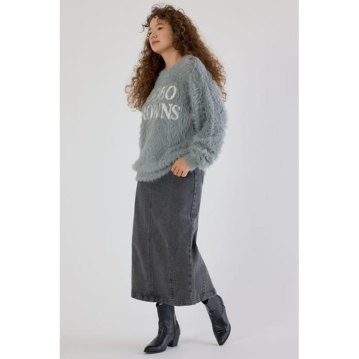 カーブデニムマキシスカート | RODEO CROWNS WIDE BOWL | 詳細画像5 