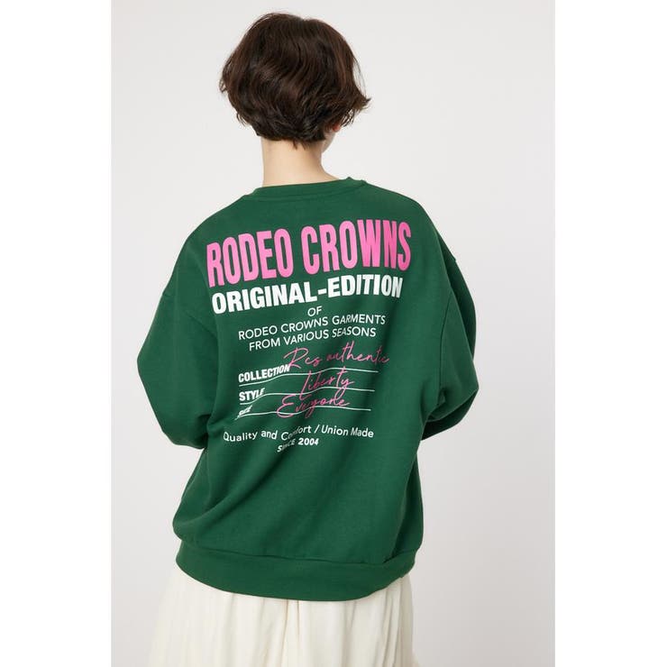 D/GRN3 | ORIGINAL EDITIONロゴスウェット | RODEO CROWNS WIDE BOWL
