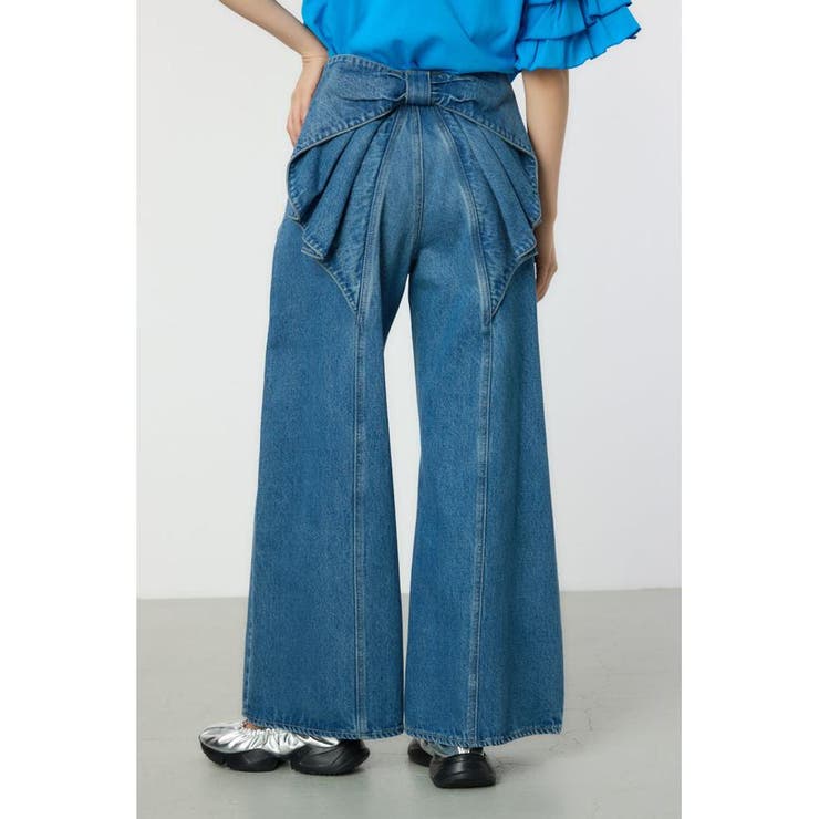 ビッグリボンデニムパンツ[品番：BJLW0030302]｜RODEO CROWNS