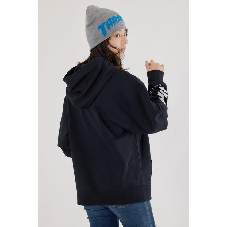 (THRASHER) レイヤードスウェットパーカー | RODEO CROWNS WIDE BOWL | 詳細画像4 