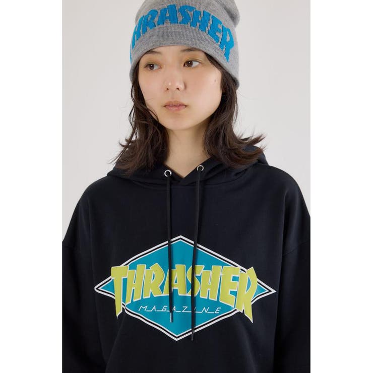 (THRASHER) レイヤードスウェットパーカー | RODEO CROWNS WIDE BOWL | 詳細画像10 