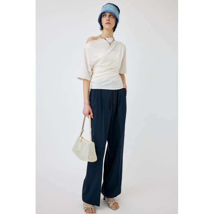 ASYMMETRY ショルダーTEE | MOUSSY OUTLET | 詳細画像1 